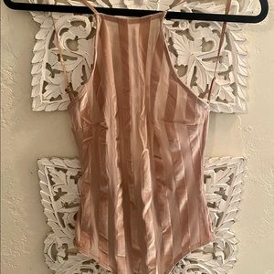 Velvet Backless Halter Neck Bodysuit